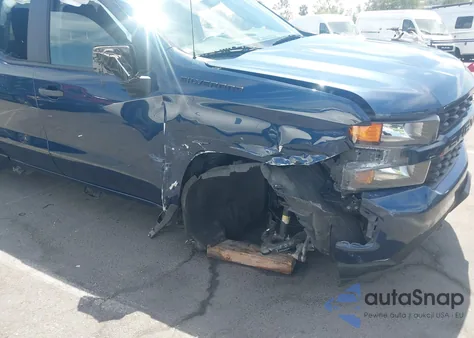 2020 Chevrolet Silverado 1500 2Wd Double Cab Standard Bed Custom z USA, uszkodzony, nr VIN 1GCRWBEF1LZ328669